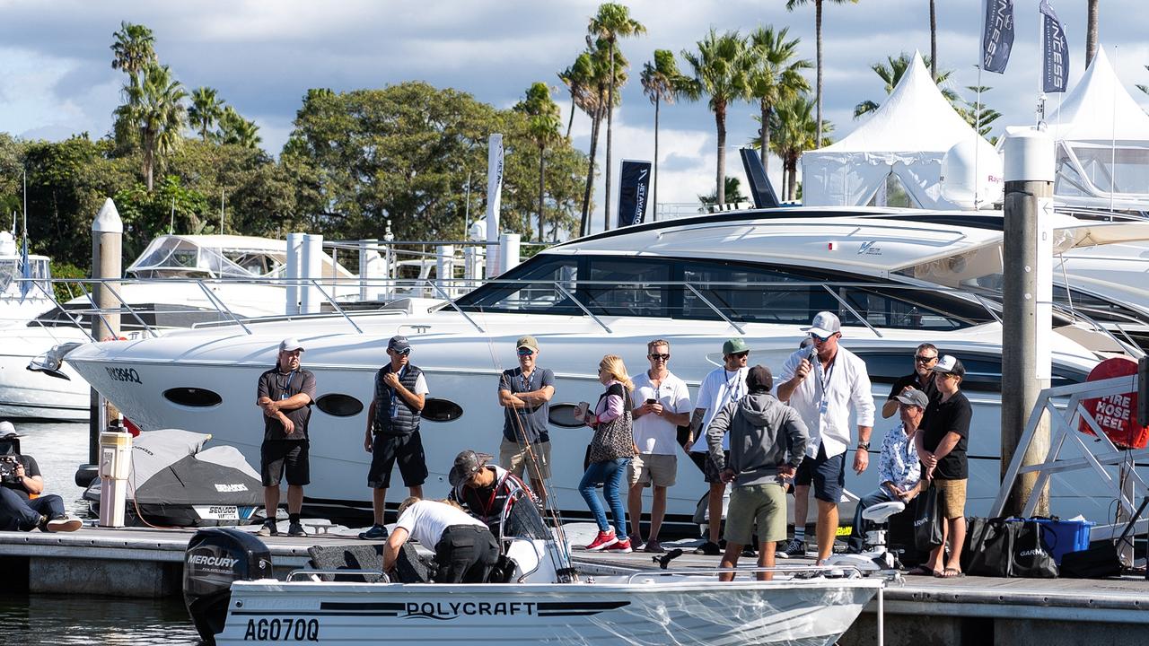 The Sanctuary Cove International Boat Show, held on the Gold Coast from May 20-23. Picture: Supplied