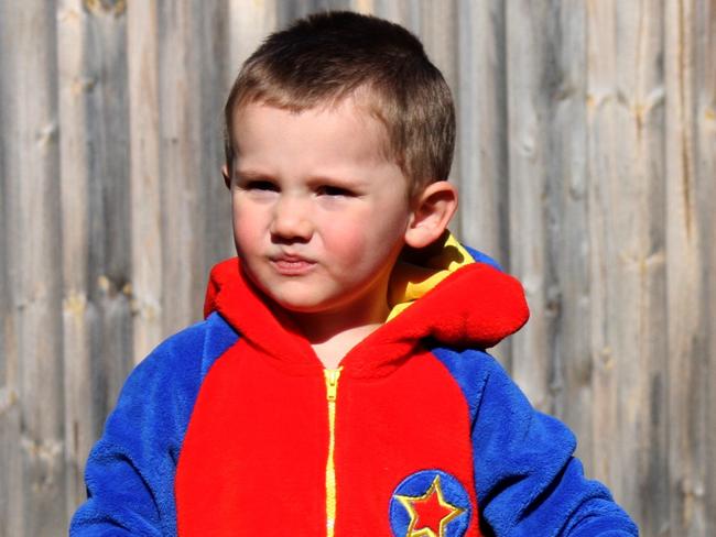 Copy pics of 3 year old William Tyrrell who has been missing from a Kendall home since 10:30 Friday morning. Pic Police Media