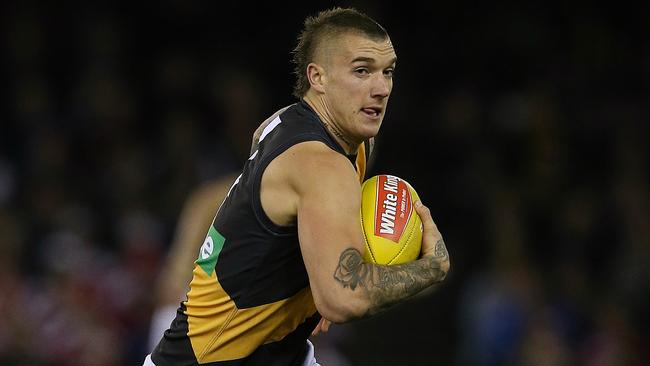 We have a new joint leader in Richmond star Dustin Martin. Picture: Wayne Ludbey