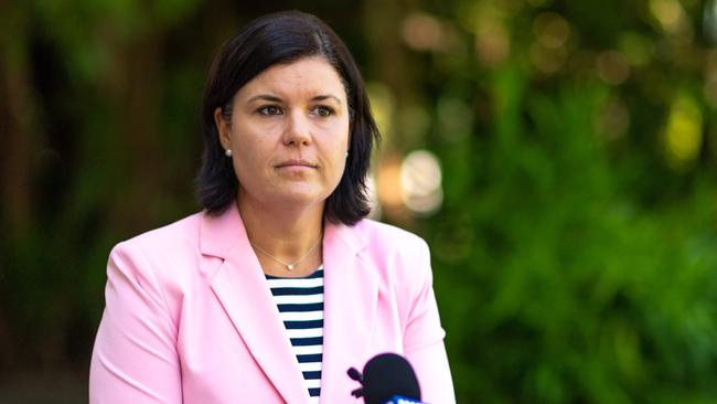 Attorney-General Natasha Fyles told Parliament on Firday that severe penalties would apply to those caught rorting emergency NT rental laws. Picture: Che Chorley