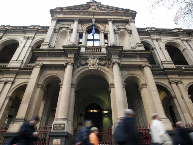 The world’s media will converge on the Victorian Supreme Court this morning. Picture: Darrian Traynor/Getty Images