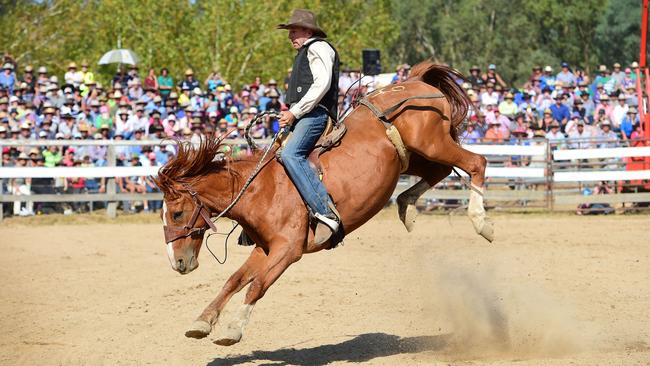 The Man from Snowy River Festival in Corryong. Picture: Zoe Phillips