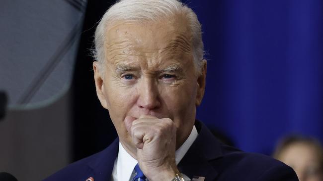 History won’t look kindly on Joe Biden. Picture: Getty Images via AFP.