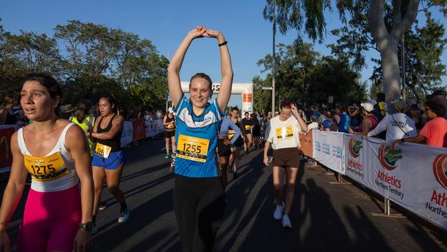 A record breaking number of runners took part in the 2025 edition of the annual NT City2Surf, Sunday, June 1. Picture: Pema Tamang Pakhrin