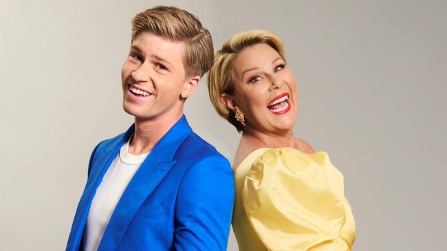 Robert Irwin and Julia Morris are both nominated for the Gold Logie this year. Picture : Supplied