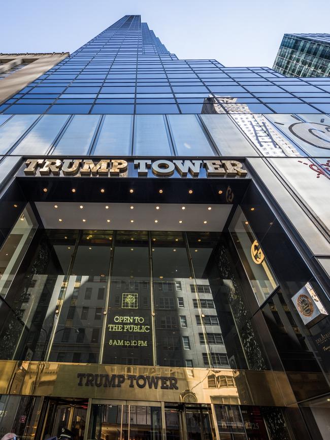 Trump Tower in Midtown Manhattan.