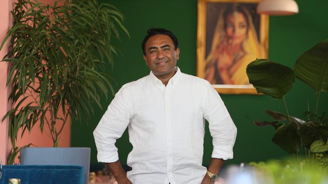 Jessi Singh inside his newly named and refurbished restaurant Daughter-in-law at 290 Rundle Street, Adelaide. Picture: Emma Brasier