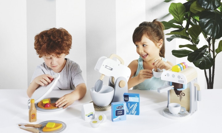 childrens wooden kitchen aldi