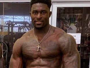 DK Metcalf is a physical specimen.