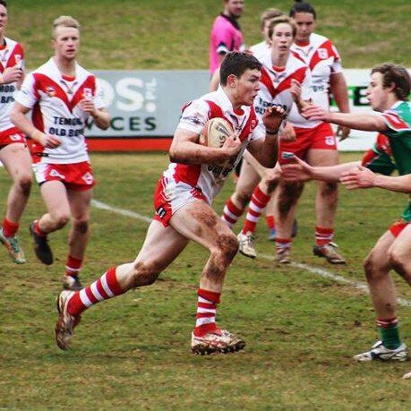 Liam Martin in action for the Temora dragons in 2015. Picture: Temora Dragons Facebook