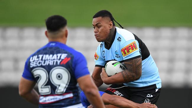 The Bulldogs recruitment drive continues, after signing Franklin Pele from Cronulla. Picture: NRL Photos.