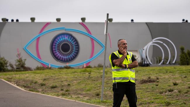 The Big Brother house is in a warehouse at North Head. Picture: AAP Image / Julian Andrews.