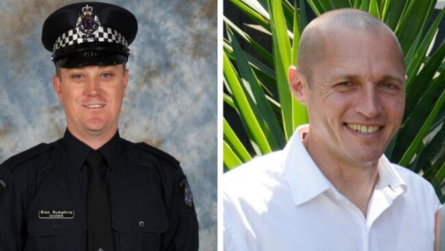 Constable Glen Humphris and Senior Constable Kevin King.