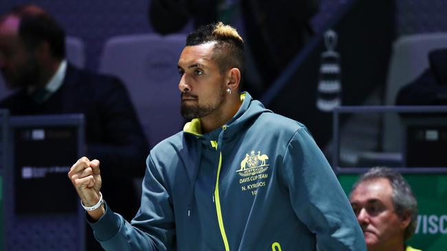 Kyrgios is a great teammate if he plays Davis Cup. Photo by Clive Brunskill/Getty Images