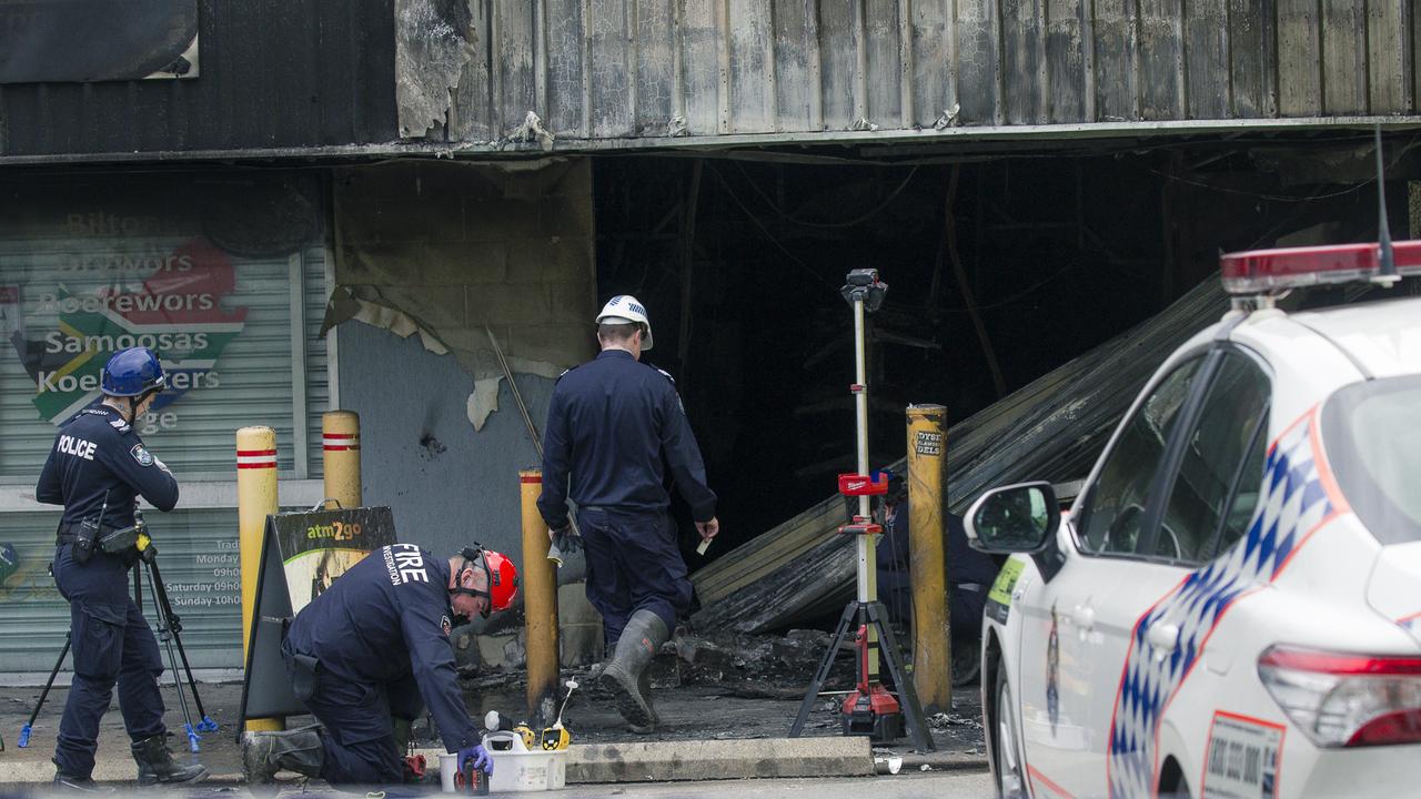 Two injured as tobacco shop torched