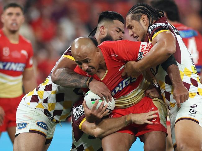 Felise Kaufusi is clear to play against the Knights this Sunday. Picture: Mackenzie Sweetnam/Getty Images