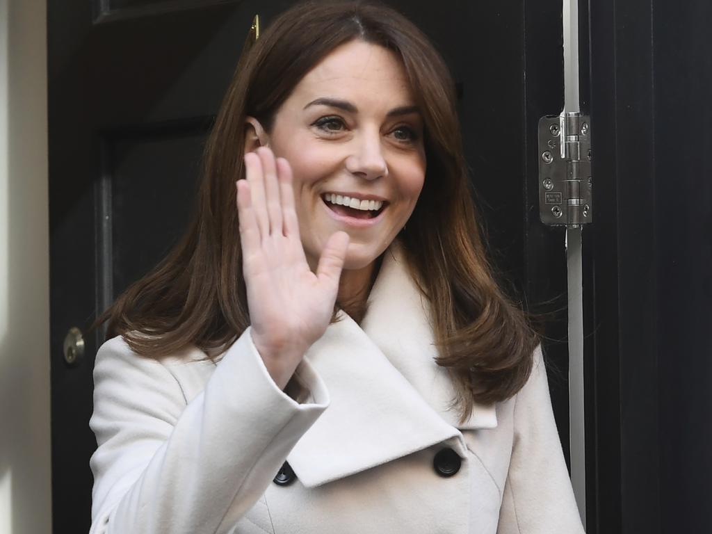 Kate was again popular with the crowds. Picture: AP