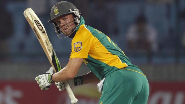 South African AB de Villiers has became his nation’s premier batsman. Picture: AP