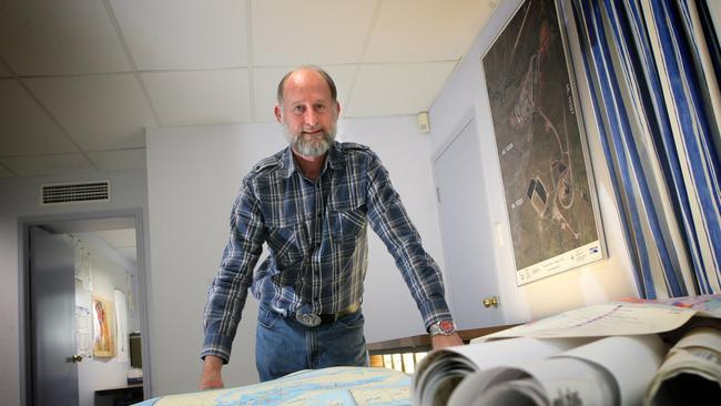 The Gap mining multi-millionaire and managing director of QCoal, Chris Wallin. Picture: Marshall Sarah