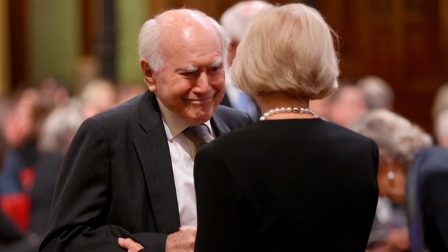 Former prime minister John Howard. Picture: NCA NewsWire / Damian Shaw