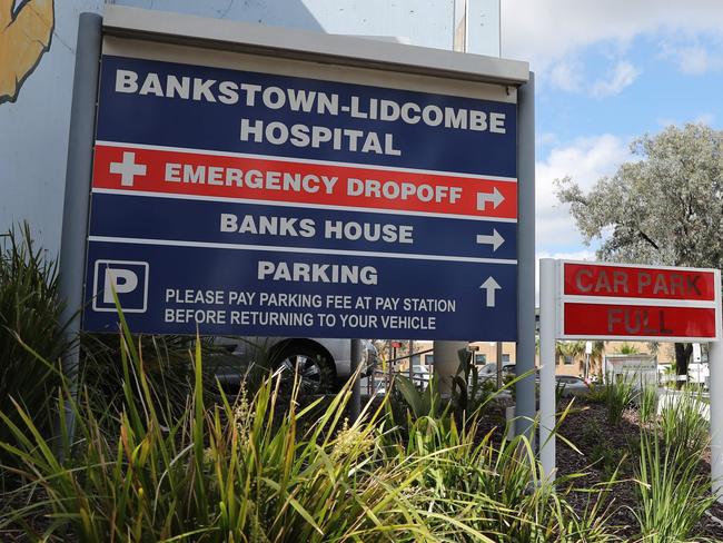 WEEKEND TELEGRAPHS SPECIAL. MUST TALK WITH PIC ED JEFF DARMANIN BEFORE PUBLISHING - Pictured is Bankstown-Lidcombe Hospital today. Picture: Tim Hunter.