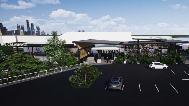 An artist's impression of how the revamped Calamvale Hotel will look.