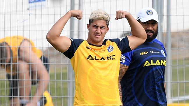 Brown looks in great shape ahead of the season restart. Photo: AAP Image/Joel Carrett