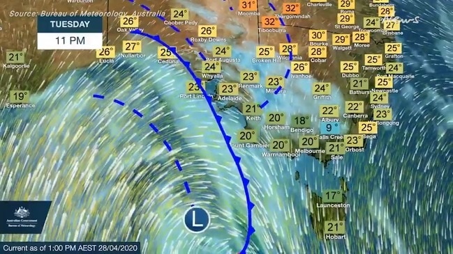 Weather update April 28