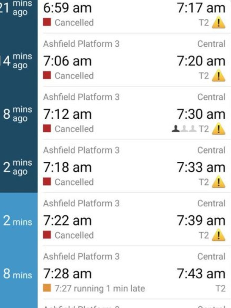 Commuter chaos in Sydney after trains not accepted into service The