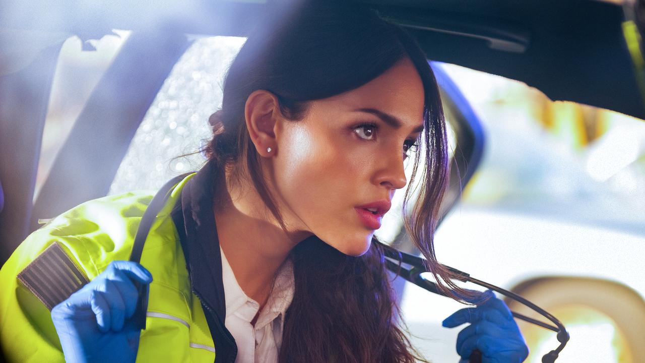 Eiza Gonzalez in Ambulance. Picture: Universal