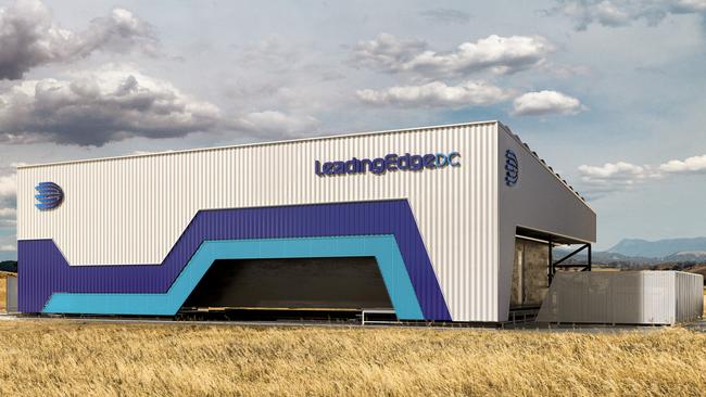 How the Leading Edge Data Centre in Dubbo is expected to look. Picture: Supplied