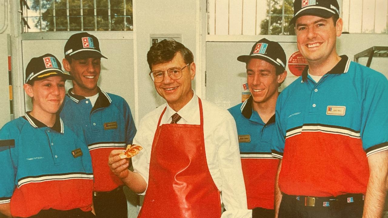 A very young Don Meij when he started at Domino's Pizza as a delivery boy.