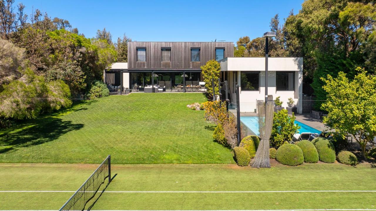 Business mogul Graeme Wise and wife Angelina are selling his stunning Mornington Peninsula residence.