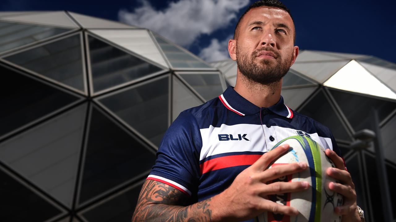 Quade Cooper will start in the Rebels No 10 jersey in Canberra.