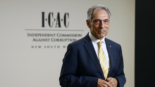 John Hatzistergos, ICAC Chief Commissioner was paid just shy of $800,000. Picture: Richard Dobson