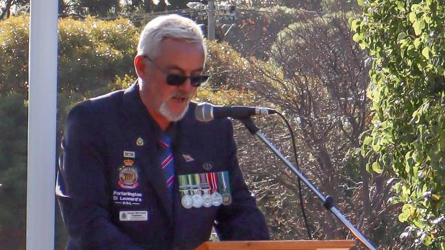 Former Portarlington RSL president Darren McDonald has been charged and will face the Geelong Magistrates Court. Photo: Supplied.