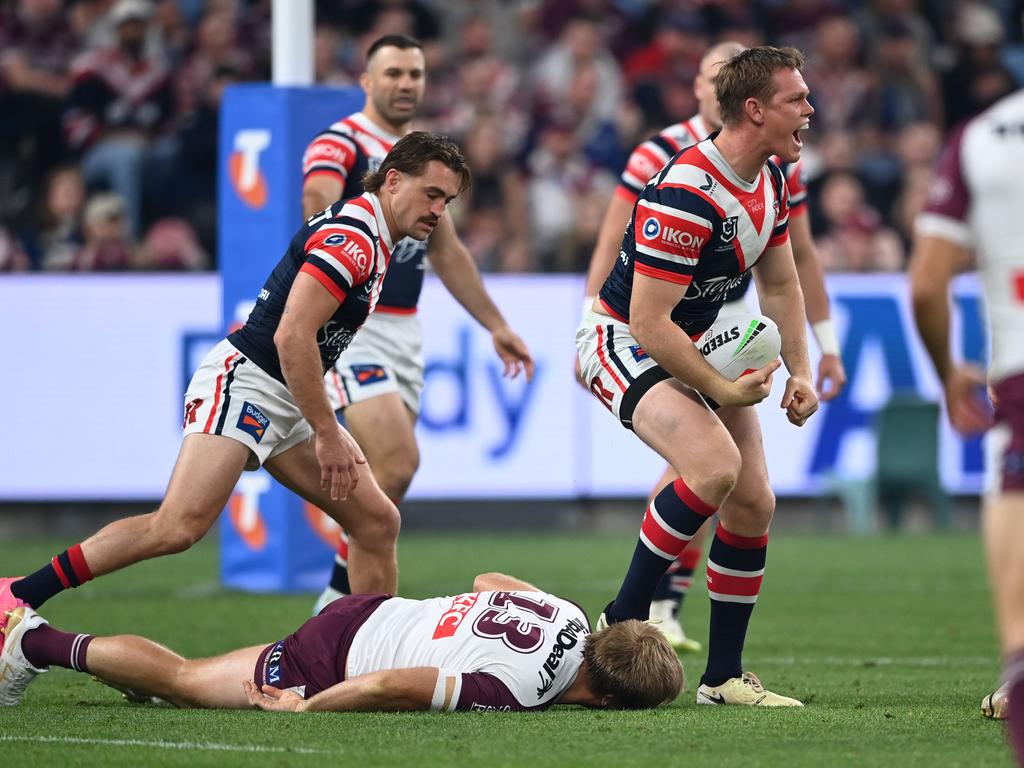 Jake Trbojevic went off for a HIA. Picture: NRL Photos