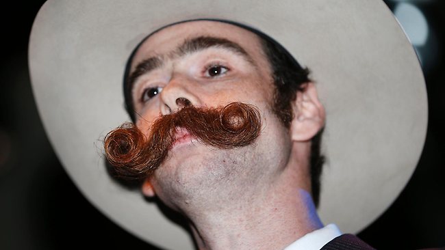 Bushy beards and 60cm long moustaches on parade in New Orleans | The  Courier Mail