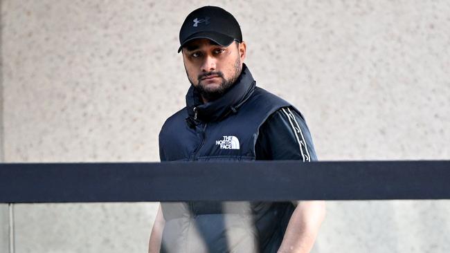 Taylor Kahurangi Delamere leaves the Brisbane Magistrates Court. Picture: NewsWire