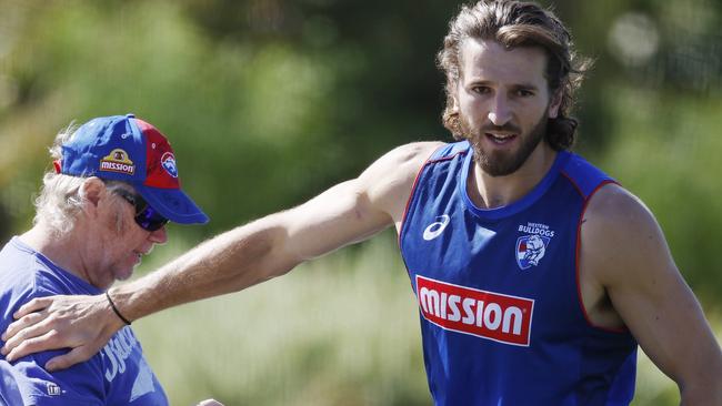Marcus Bontempelli won’t play until at least round 5. Picture: Michael Klein