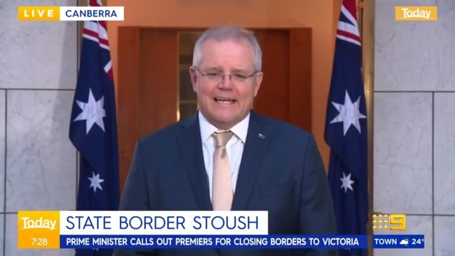 PM hits back at Palaszczuk’s border swipe: “Why are you picking on Queensland?” (The Today Show)