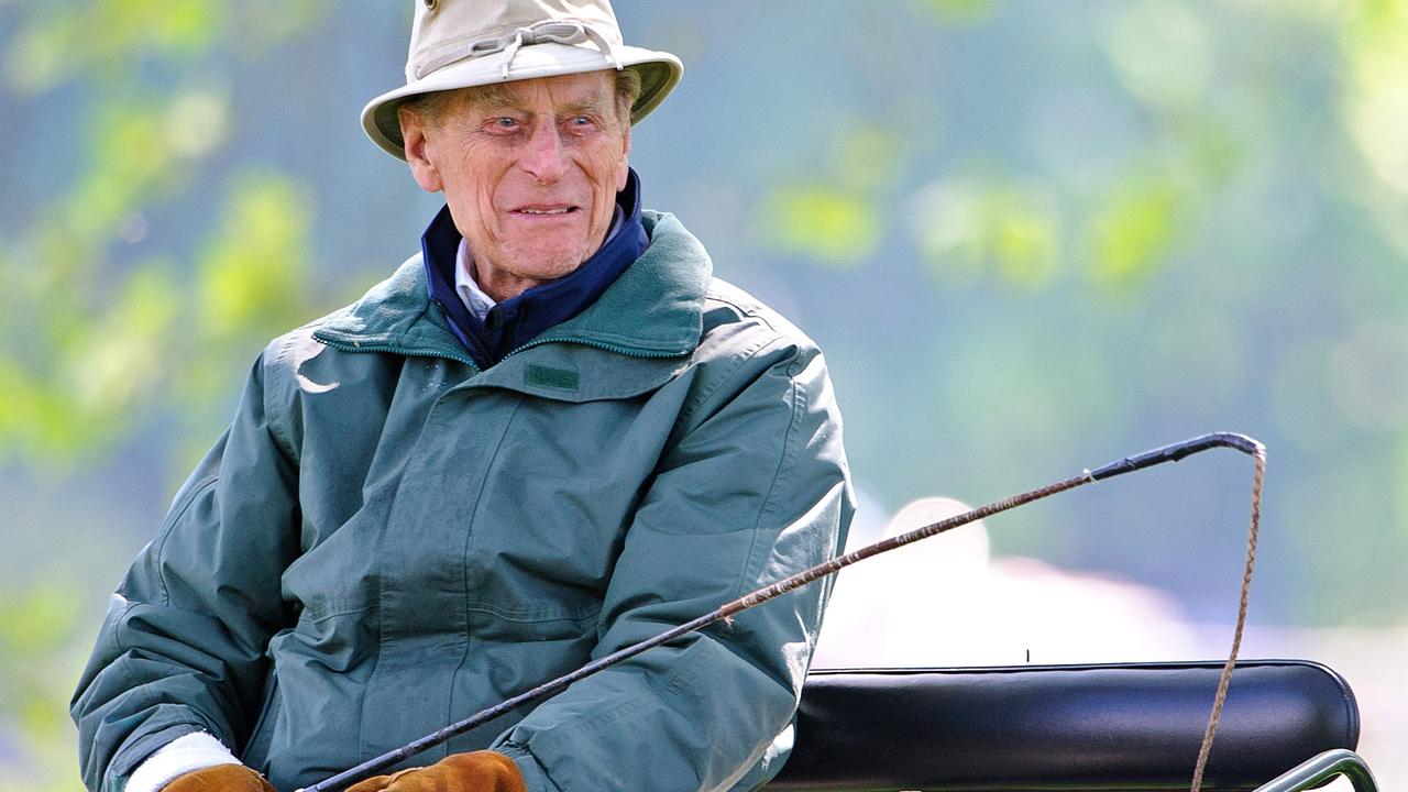 Philip pictured enjoying a beautiful day on the grounds of Windsor Castle in 2014. Picture: Ben A. Pruchnie/Getty Images