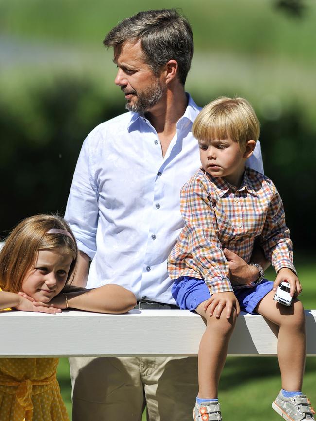Princess Isabella, 7, is all grown up.