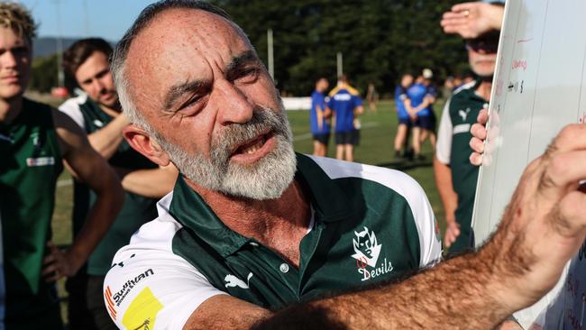 EFNL 2025: Wantirna South coach Jason Heffernan. Picture: Davis Harrigan