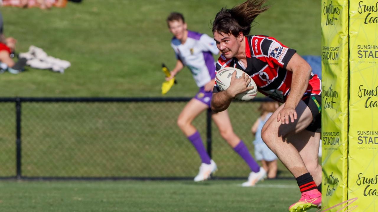 Stanley River Wolves fullback Daemon Cruise in action. Picture: Nicola Anne Photography