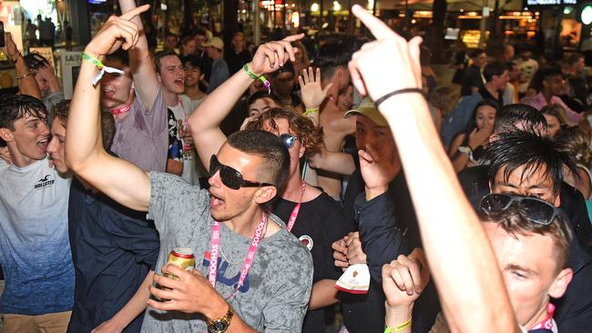 There will be no organised concerts or events during the usual Schoolies time this year. File picture