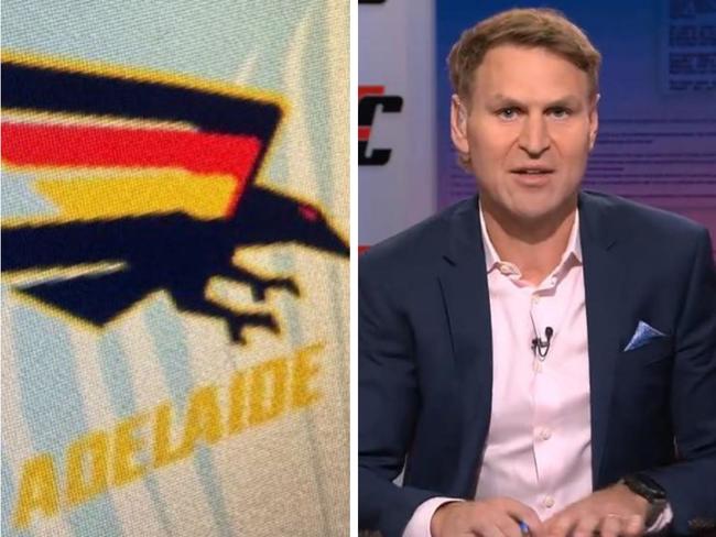 Kane Cornes has slammed the leaked design. Photo: Twitter and Channel 9