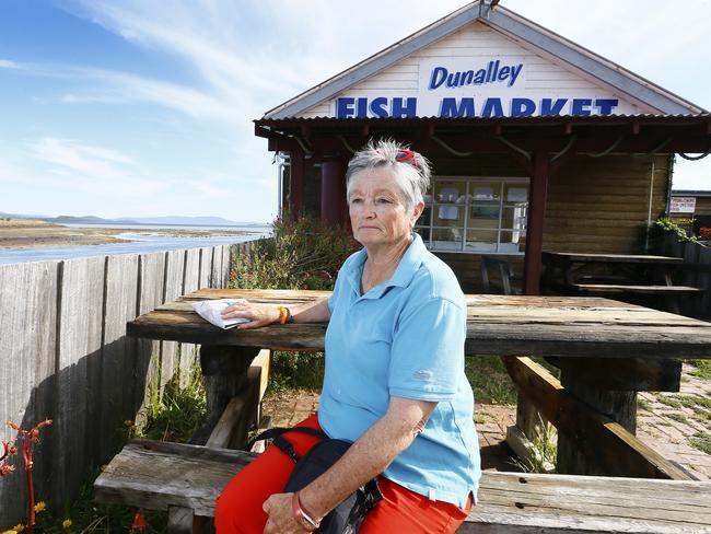 Joan Ward, of Bream Creek, says hundreds of people in the South are affected by the new flight paths. Picture: MATT THOMPSON