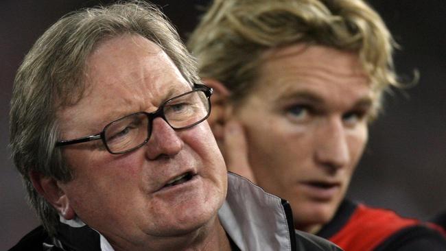 Kevin Sheedy coached the Bombers to four premierships.