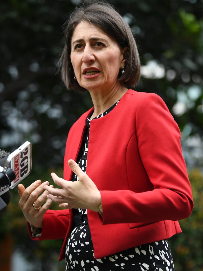 NSW Premier Gladys Berejiklian. Picture: NCA NewsWire/Joel Carrett